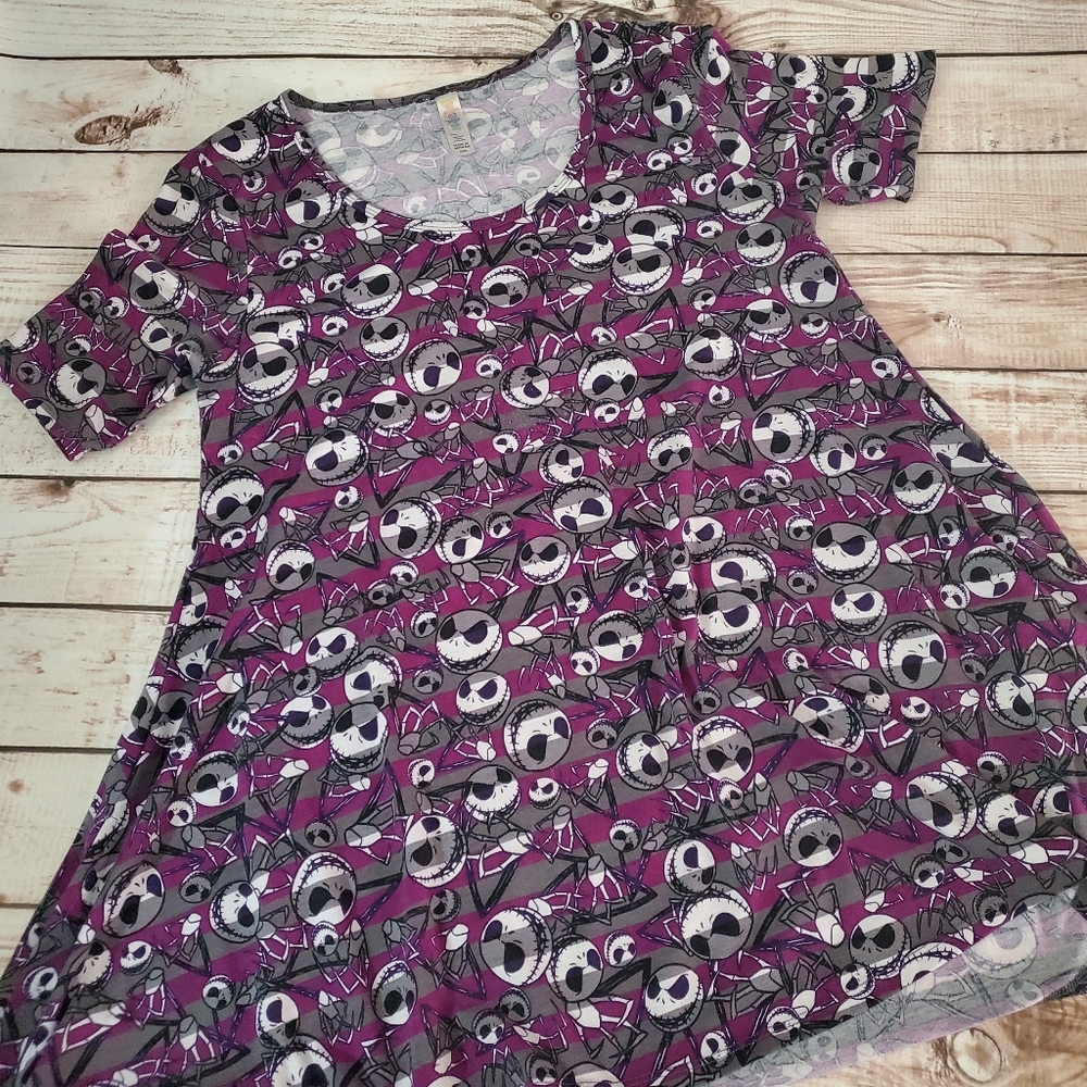 Lularoe Jack skellington tunic top.